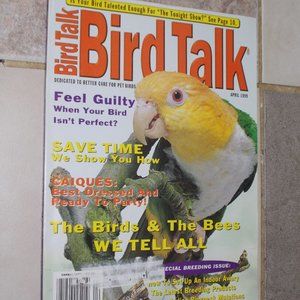 Vintage 1999 Bird Talk Magazine, 128 pages